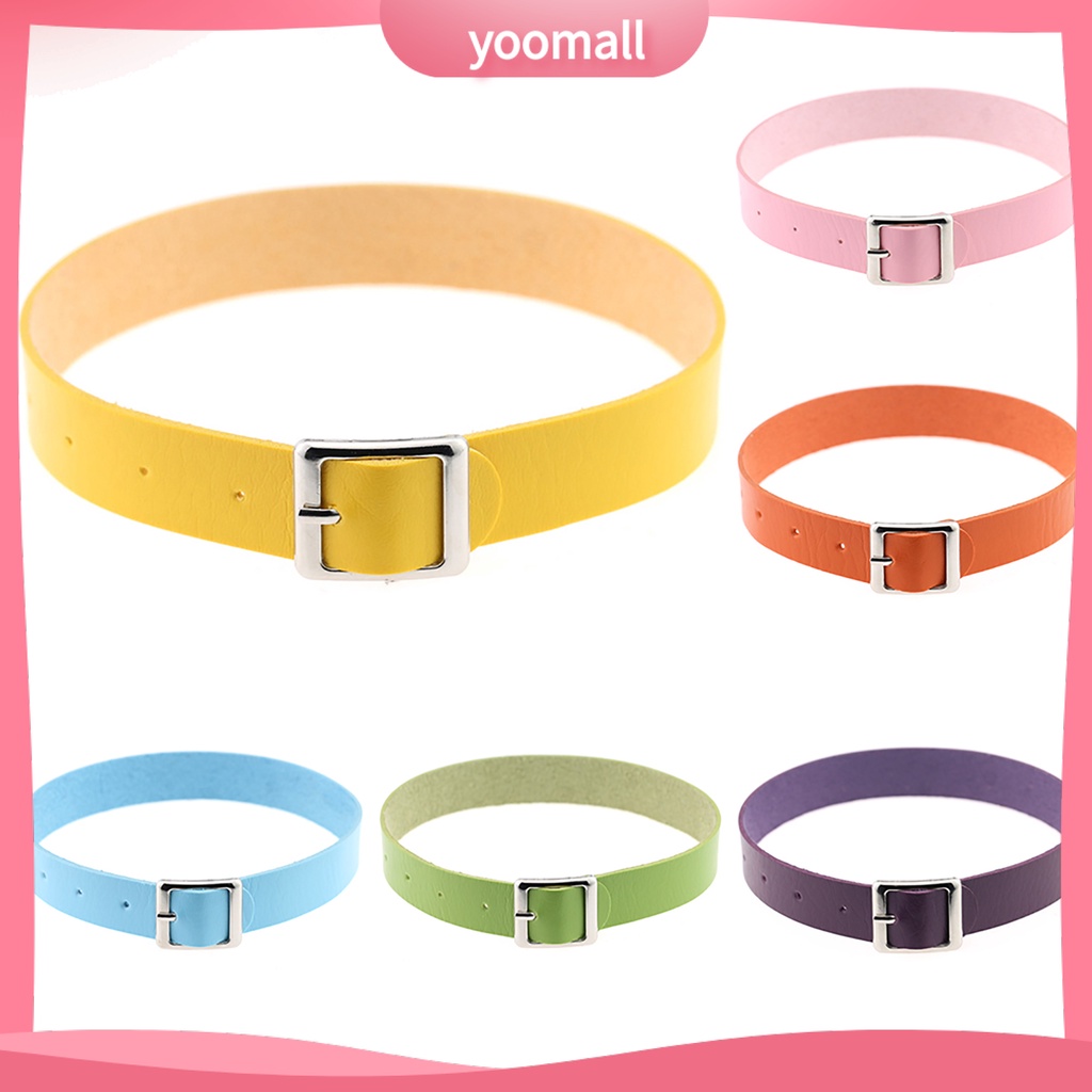 Vòng Cổ Choker Giả Da Phong Cách Punk Cổ Điển