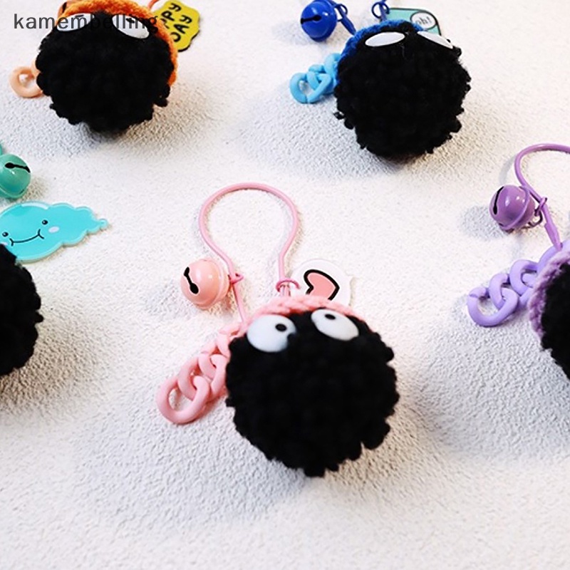 Kamembelling Móc Khóa Xe Hơi / Túi Xách Họa Tiết Hoạt Hình Spirited Away Totora Thủ Công Susuwatari Nhật Bản Cho Nữ
