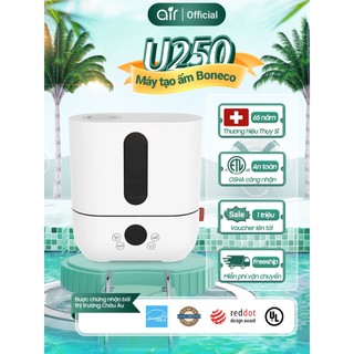 Máy tạo độ ẩm không khí BONECO U250 Công nghệ Ultrasonic Phun sương tạo ẩm Làm mát phòng ngủ Khuếch tán tinh dầu