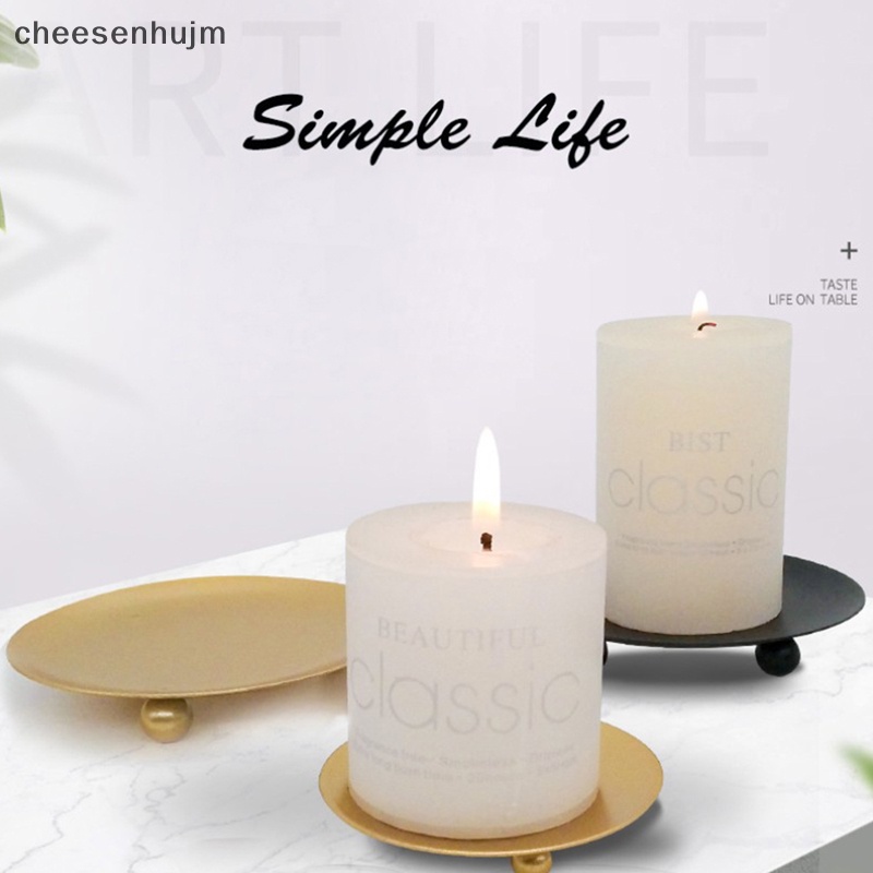 Khay Kim Loại Mạ Đựng Cột Dùng Trang Trí Tiệc Cưới / Lễ Hội