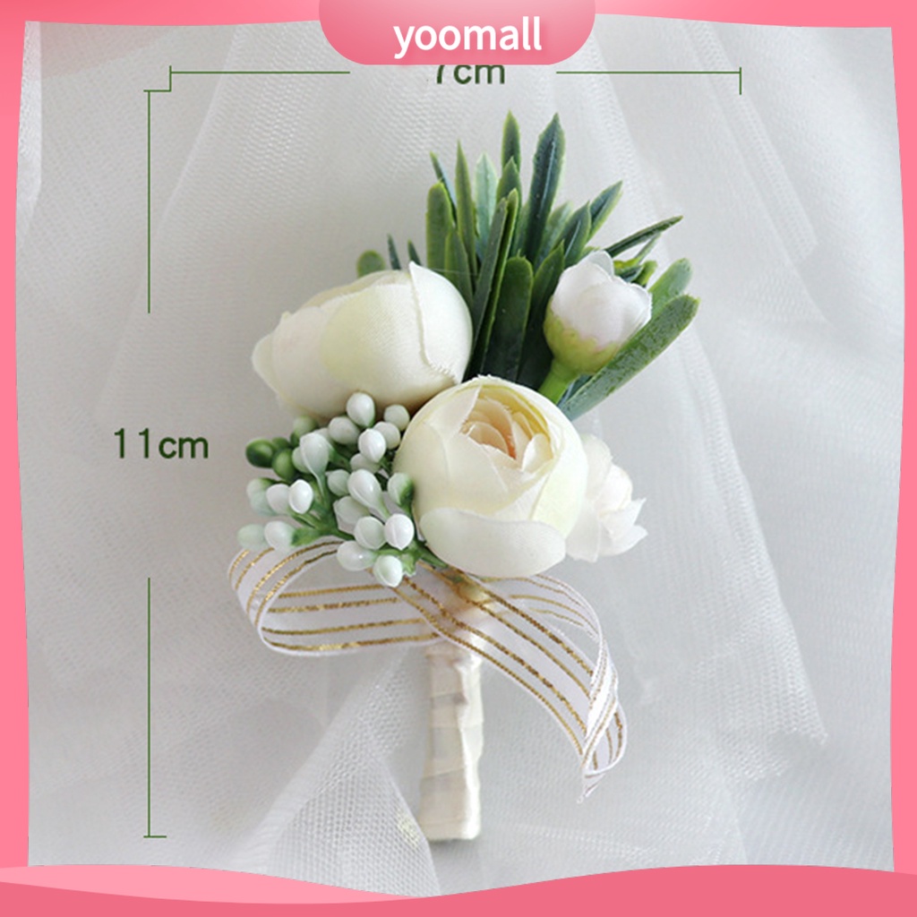 Ghim Cài Áo Hình Chú Rể Màu Sắc Tươi Sáng Handmade Độc Đáo Trang Trí Tiệc Cưới / Chú Rể