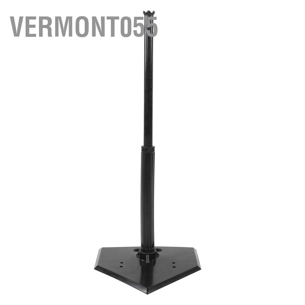 Vermont055 Bóng chày có thể điều chỉnh mềm Tee Đứng Thực hành Huấn luyện Đánh Phụ kiện