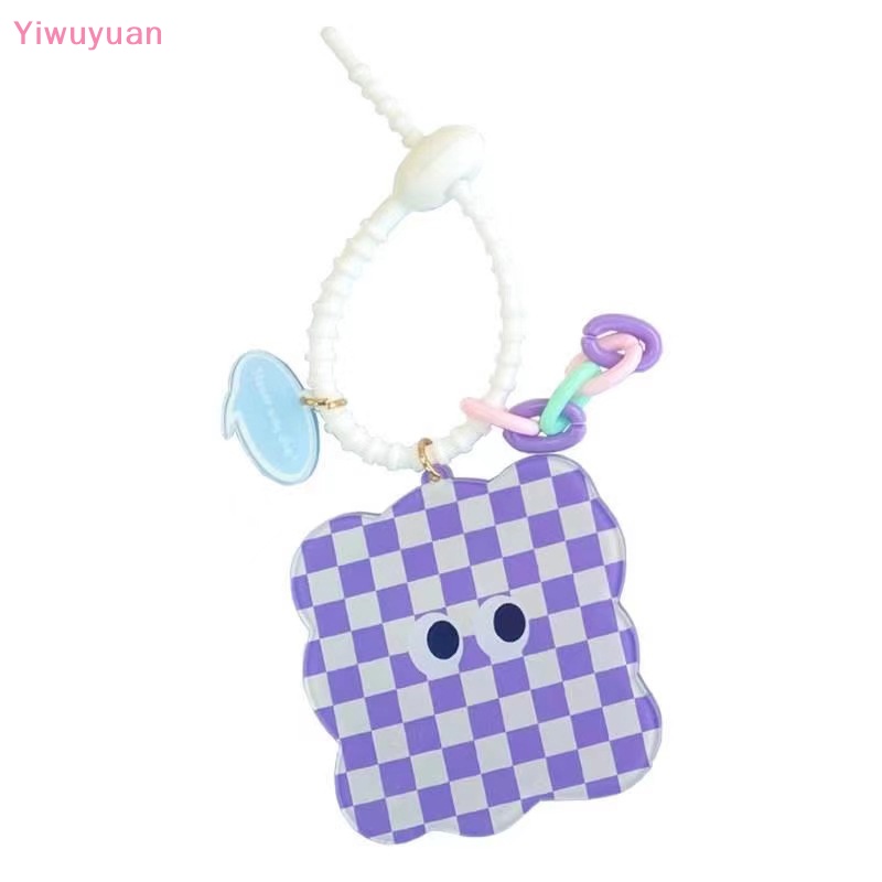 Gương Trang Điểm Nhỏ Hình Hoa Tulip Kèm Móc Khóa Dễ Thương Cho Nữ