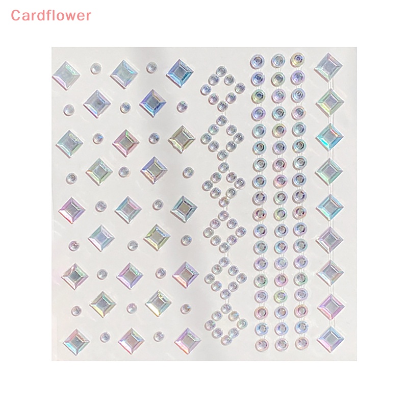 1 Tấm Hình Dán Trang Điểm Mắt Họa Tiết Kim Cương Lấp Lánh