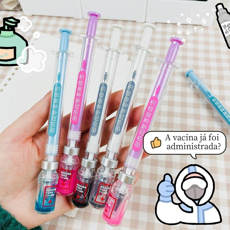 Bút Mực Gel Ngòi 0.38mm Họa Tiết graffiti Dễ Thương