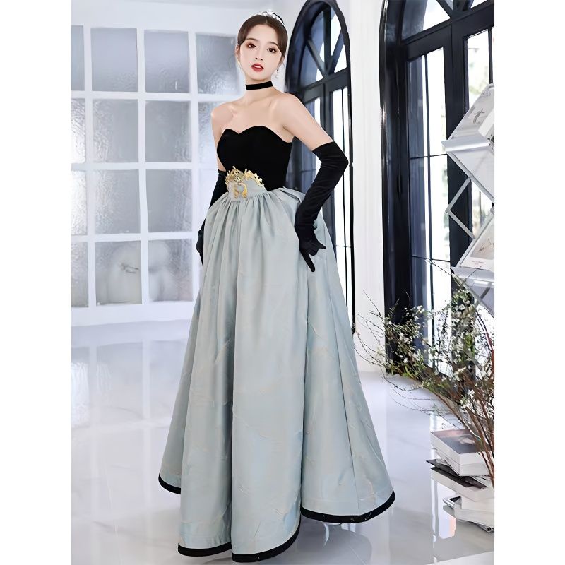 Đầm Dạ Hội Dáng Dài Phong Cách Hepburn Sang Trọng Thời Trang 2023
