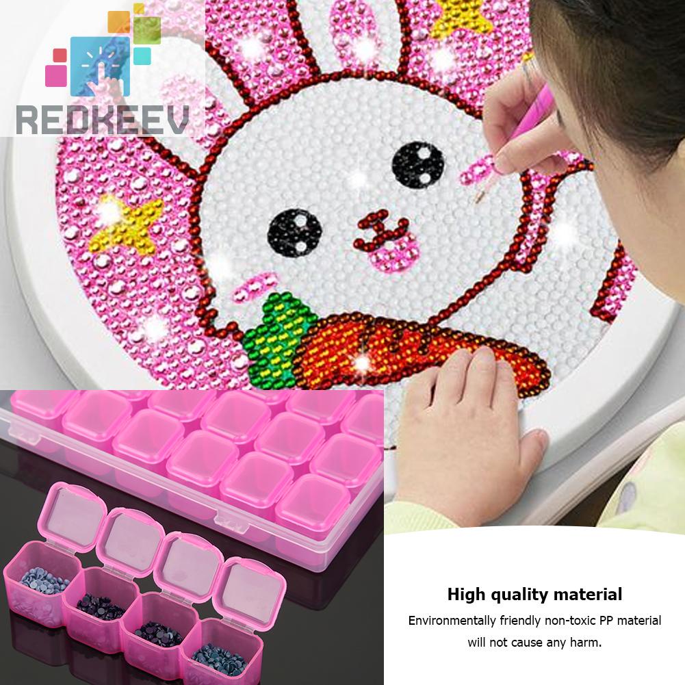 Hộp Đựng Phụ Kiện Trang Trí Móng Tay / Điện Thoại Tiện Dụng DIY