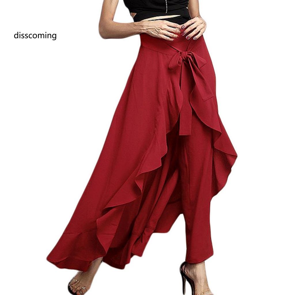 Áo Khoác Dáng Dài In Họa Tiết Cá Tính Trẻ Trung| Chân Váy Maxi Lưng Cao Phối Bèo Lệch Tà Màu Sắc Trơn Thời Trang Dự Tiệc Cho Nữ