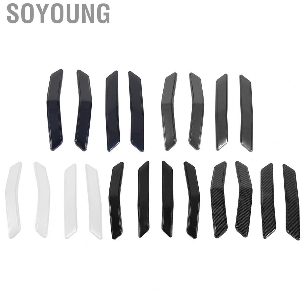 Soyoung Car Door Edge Guards  Effective Protection Front Rear Scratch Guard  for Mode Y 2021 To 2023