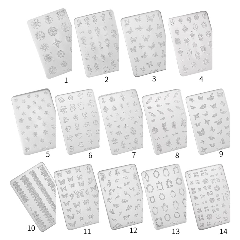 Zzz khuôn nghệ thuật móng tay uv epoxy resin keo silicone khuôn ba chiều bướm dập nổi nhãn dán trang trí nail jewel