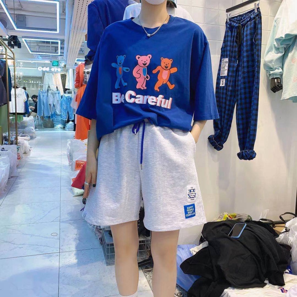 Quần ngắn ống rộng Thiết Kế Mới Thời Trang Mùa Hè Theo Phong Cách Hàn Quốc