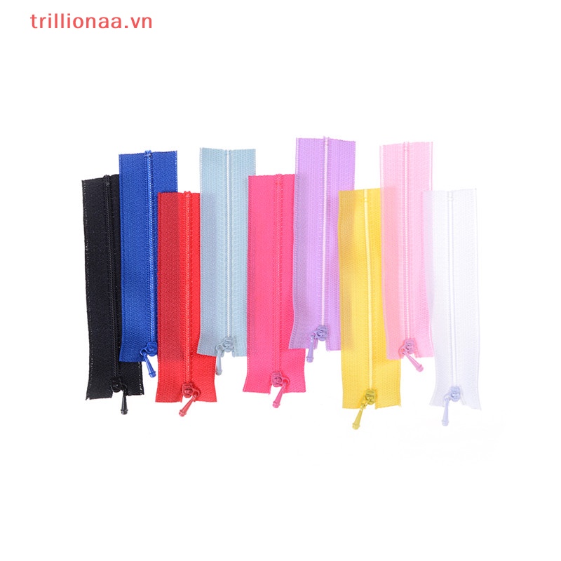 Set 5 Khóa Kéo Mini Dùng Để May Đầm Búp Bê DIY