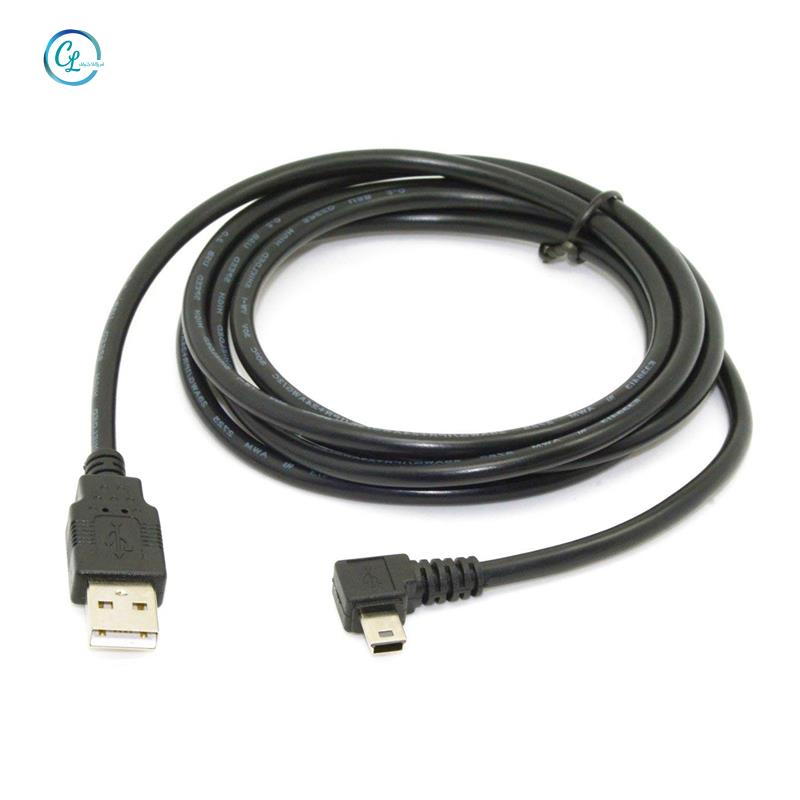 Cáp ChuyểN ĐổI Dữ LiệU 1.8m Mini USB B 5pin Sang ĐầU CắM USB 2.0 - MàU SắC Đen