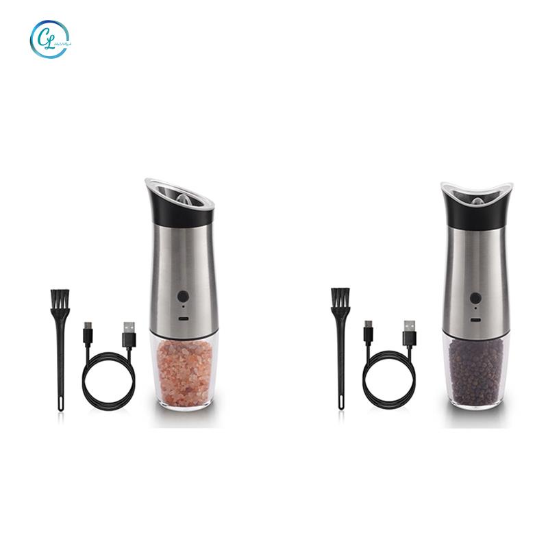 Máy Xay Tiêu / Muối Tự Động Không Dây Tiện Dụng Cho Nhà Bếp