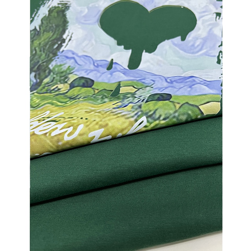 Áo Thun 100% Cotton Tay Ngắn Cổ Tròn Dáng Rộng In Hoạ Tiết Thời Trang Cho Nam Và Nữ