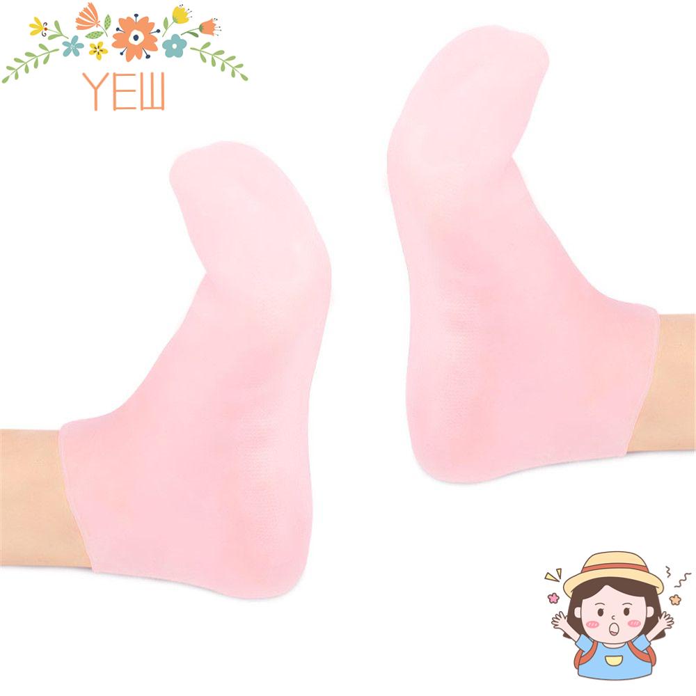 1 Đôi Tất Bảo Vệ Chân Giúp Dưỡng Ẩm Tẩy Tế Bào Chết Tiện Dụng