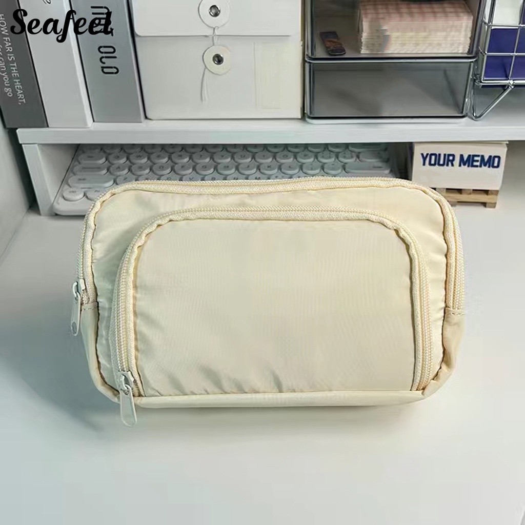 Túi Đựng Bút Chì Đa Năng Có Khóa Kéo Tiện Dụng Cho Học Sinh