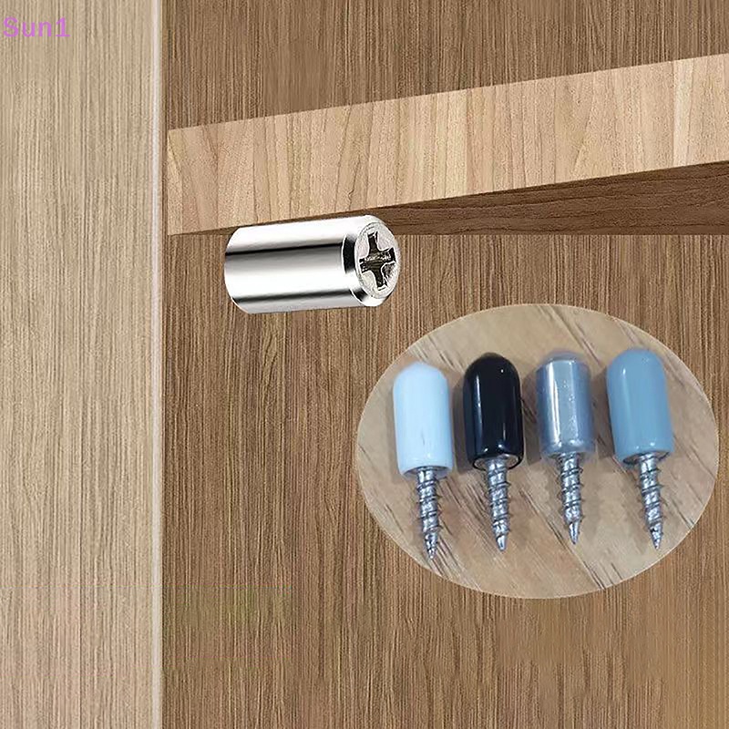 Set 20 Ốc Vít Chia Ngăn Tự Dính Bằng Cao Su Chống Trượt Tiện Dụng