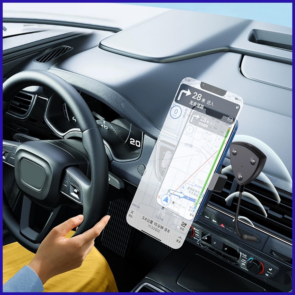 Bộ Chuyển Đổi Đài FM Không Dây Rảnh Tay Cho Xe Hơi