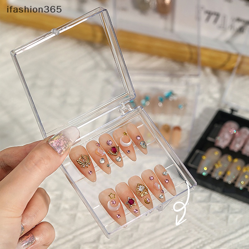 1 Hộp Nhựa Trong Suốt Đựng Trang Sức / Kẹo / Huy Hiệu Thời Trang ifashion365