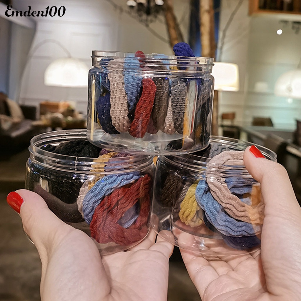 Bộ 5 Dây Buộc Tóc Co Dãn Xinh Xắn Cho Nữ