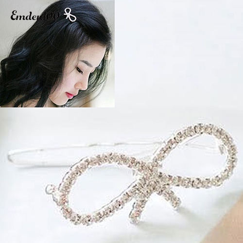 Kẹp Tóc Hình Bướm Đính Đá Thời Trang Cho Nữ