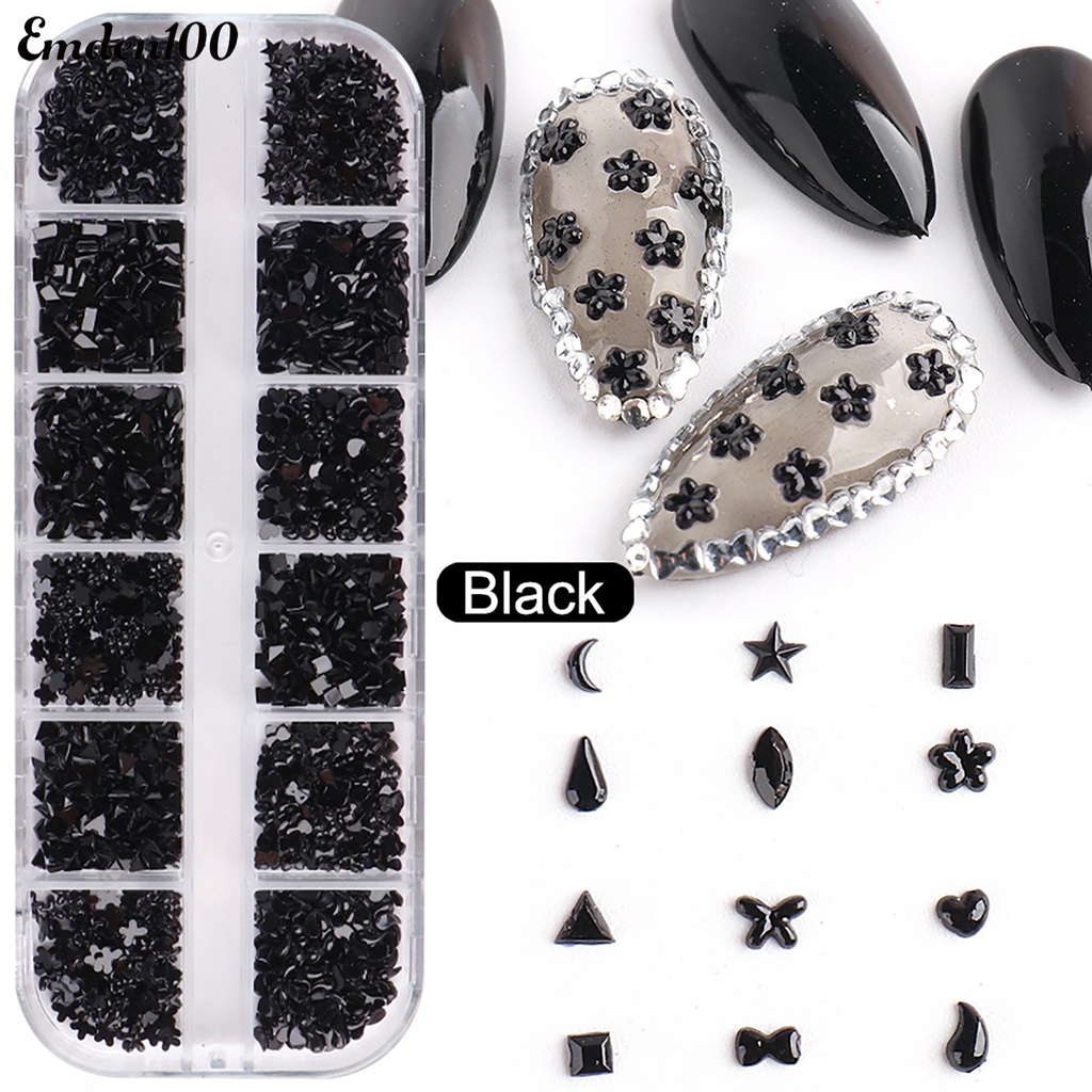 Đá Đính Trang Trí Móng Tay Nhiều Hình Dạng Cho Nữ