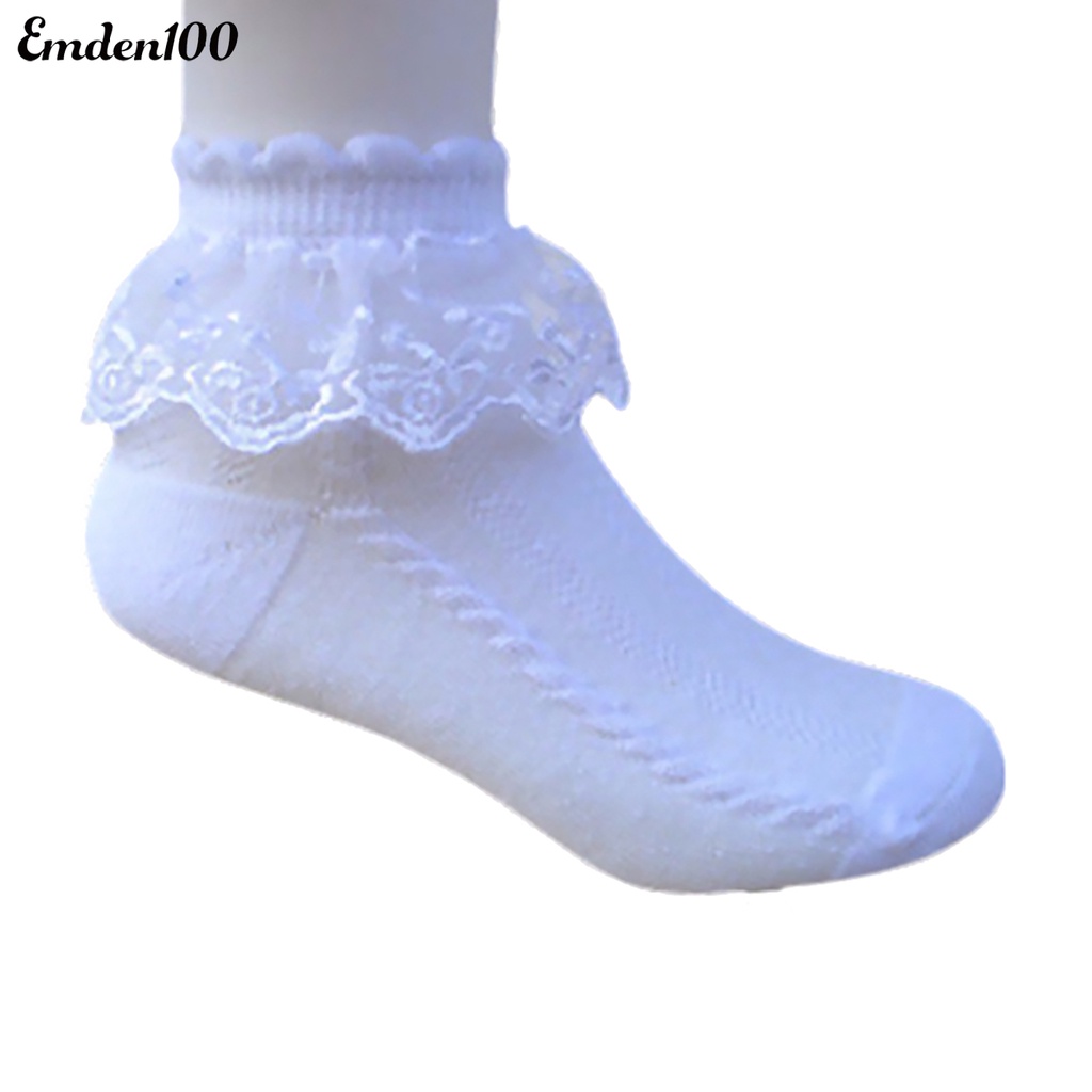 1 Đôi Tất Cotton Chống Trượt Màu Sắc Đơn Giản Cho Bé