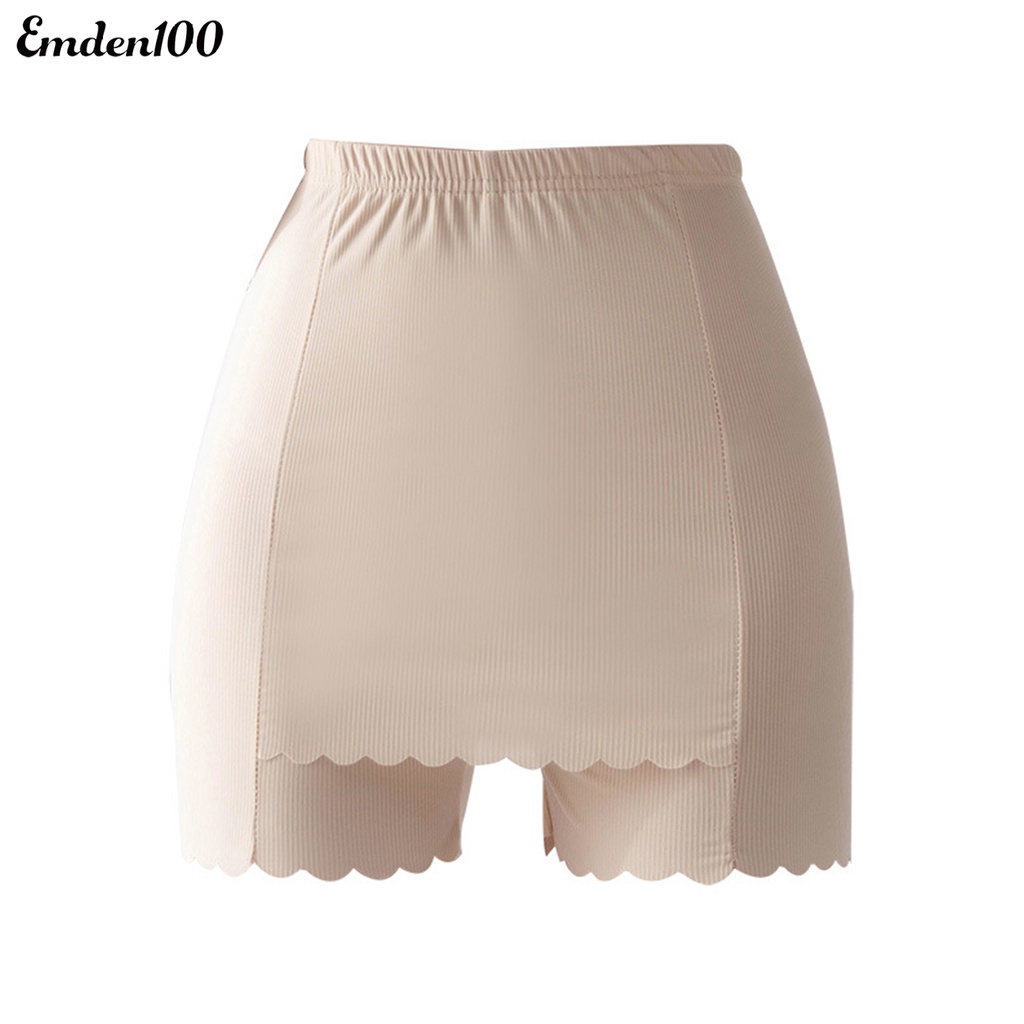 Quần Short Lưng Cao Phối Ren Màu Sắc Thời Trang Cho Nữ