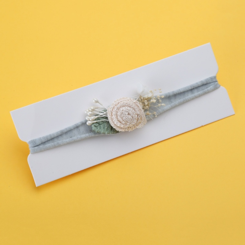 Băng Đô Hoa Xinh Xắn Dùng Làm Phụ Kiện Chụp Ảnh Cho Bé Gái Sơ Sinh