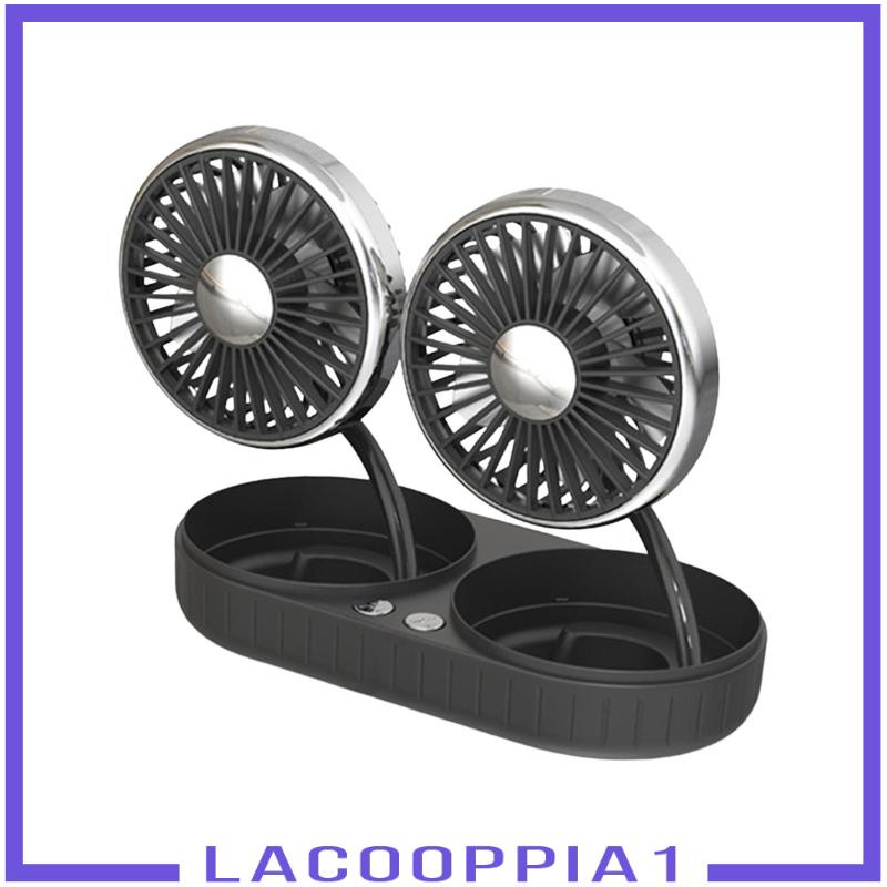 Quạt Làm Mát Hai Đầu Chống Trượt Trọng Lượng Nhẹ Bền Bỉ Dành Cho Bảng Điều Khiển Xe Hơi