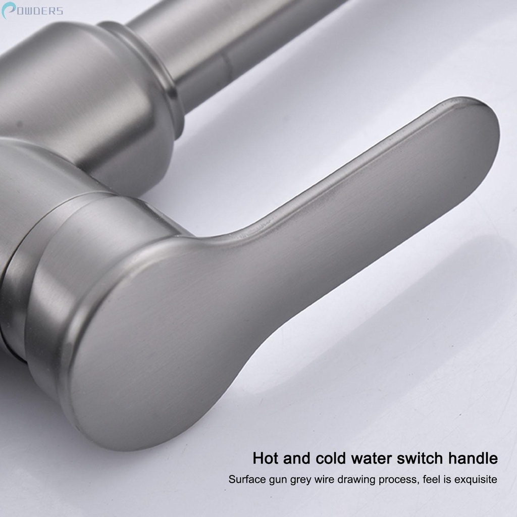 Vòi Nước Xoay 33-48mm 60cm Bằng Thép Không Gỉ
