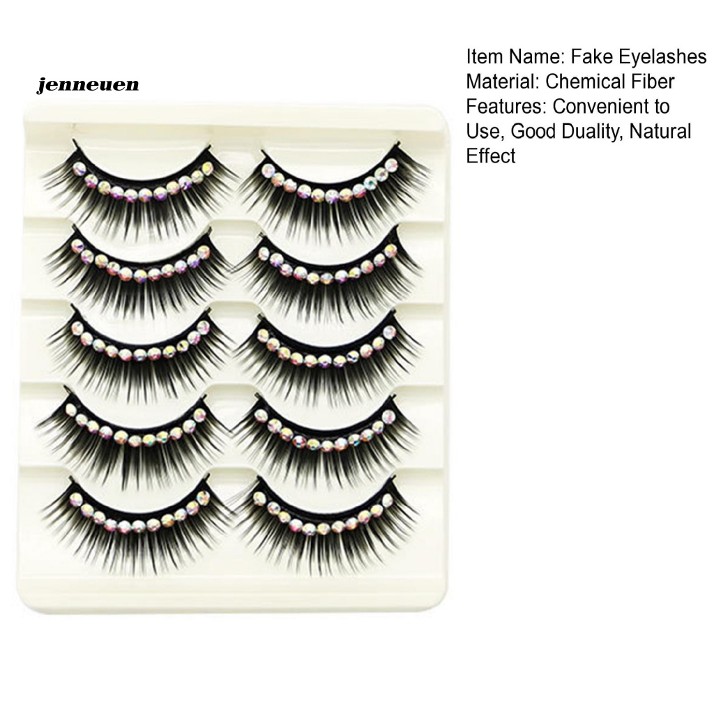 1 Hộp Lông Mi Giả Mini Uốn Cong Trang Điểm Sân Khấu Làm Đẹp