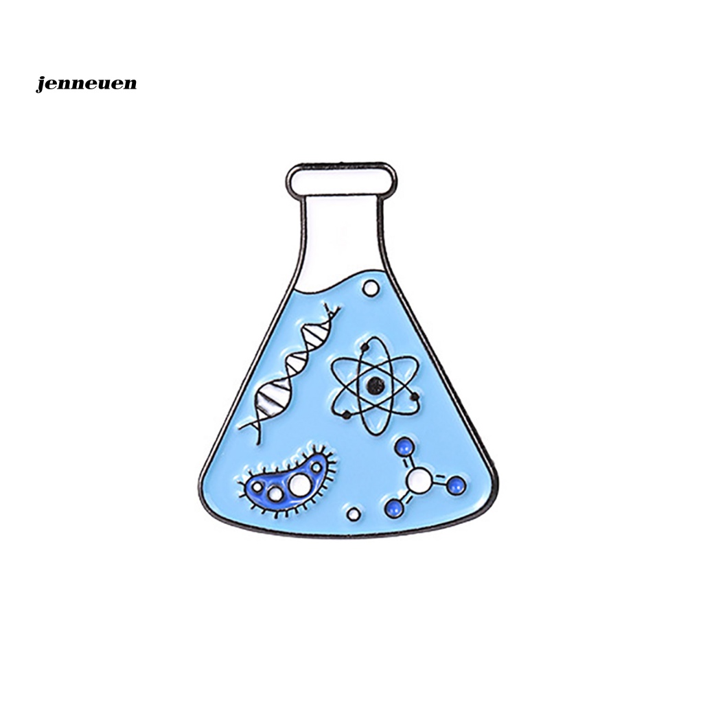 Jen Huy Hiệu Cài Áo Nhẹ Họa Tiết Hoạt Hình Công Việc Hóa Học