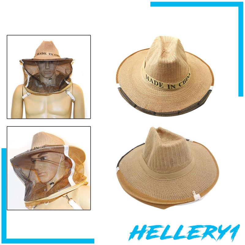 Mũ Cao Bồi Có Lưới Bảo Vệ Bền Bỉ Khi Nuôi Ong