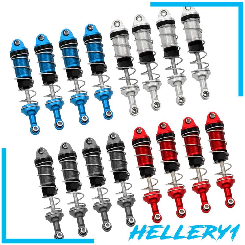 4 Phuộc Giảm Xóc Trước Và Sau Bằng Kim Loại Cho Xe Hơi Điều Khiển Từ Xa 1 / 12