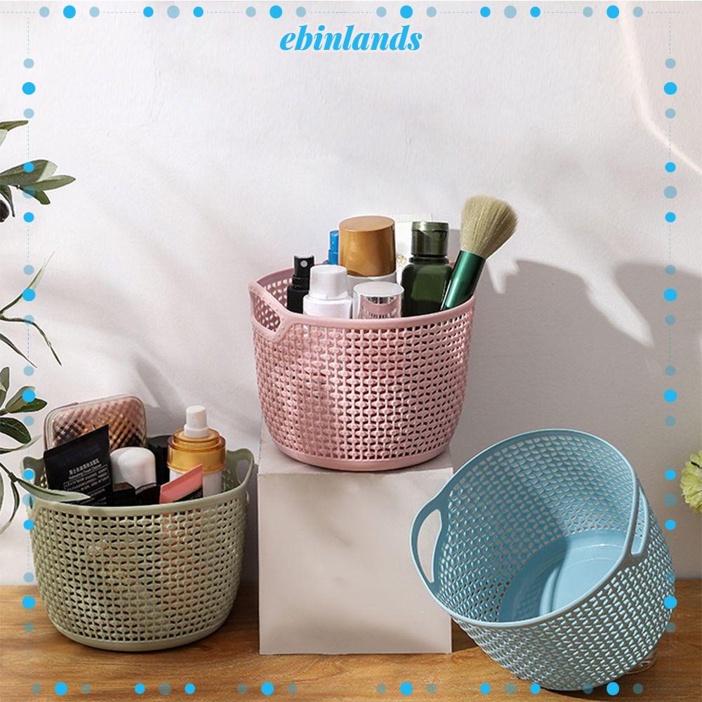 Giỏ Đựng Đồ Dùng Đan Len Thủ Công Để Bàn Tiện Dụng Ốp