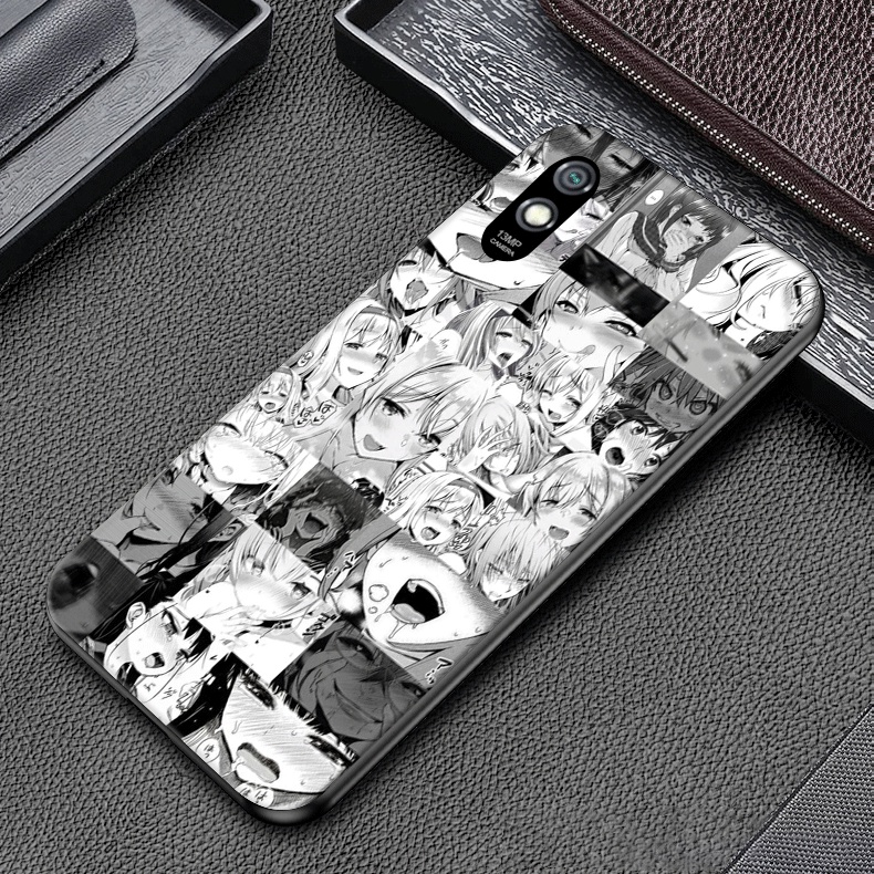 Ốp Điện Thoại Bằng Nhựa Mềm Viền Đen Hình anime Cho Redmi Note 6 6 7 8 9 Pro 7 8 9 8T 9S