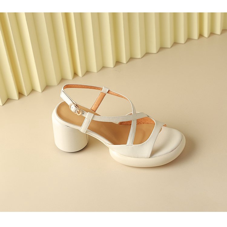 Giày Cao Gót Hở Ngón Plus Size Cho Nữ