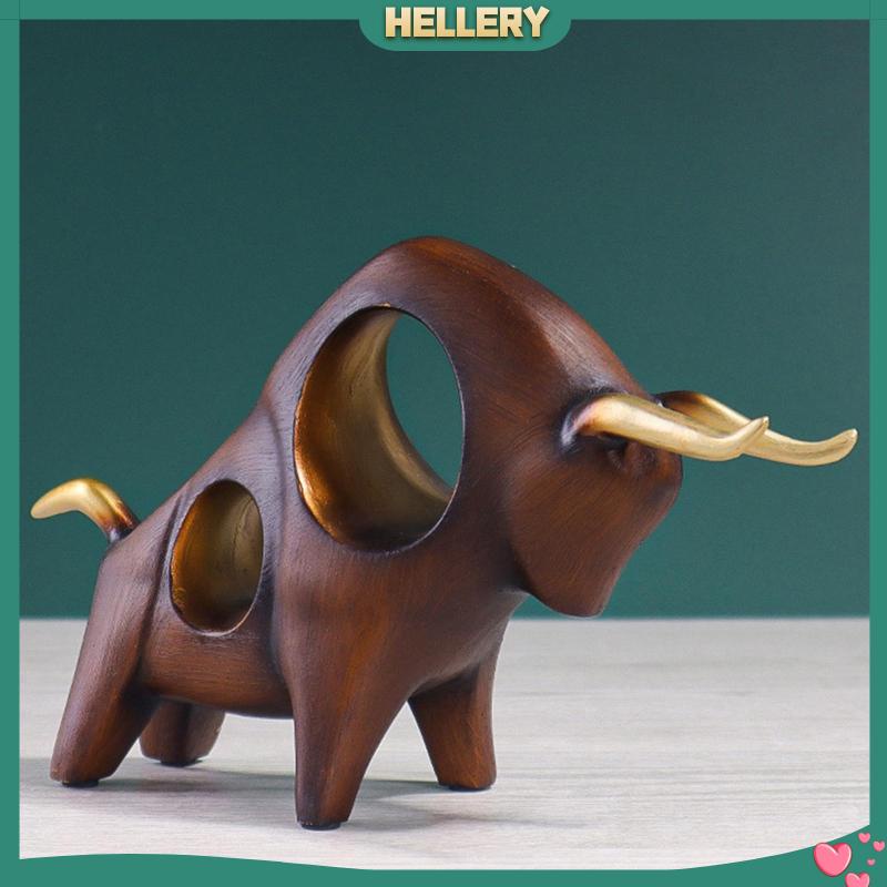 Mô Hình Bò Sữa Bằng Nhựa Resin Thủ Công Để Bàn Trang Trí Nhà Cửa / Văn Phòng