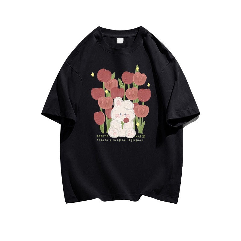 Áo Thun PEWARNA IKAT Tay Ngắn Dáng Rộng Thiết Kế Mới Thời Trang Mùa Hè Theo Phong Cách Hàn Quốc Cho Nữ