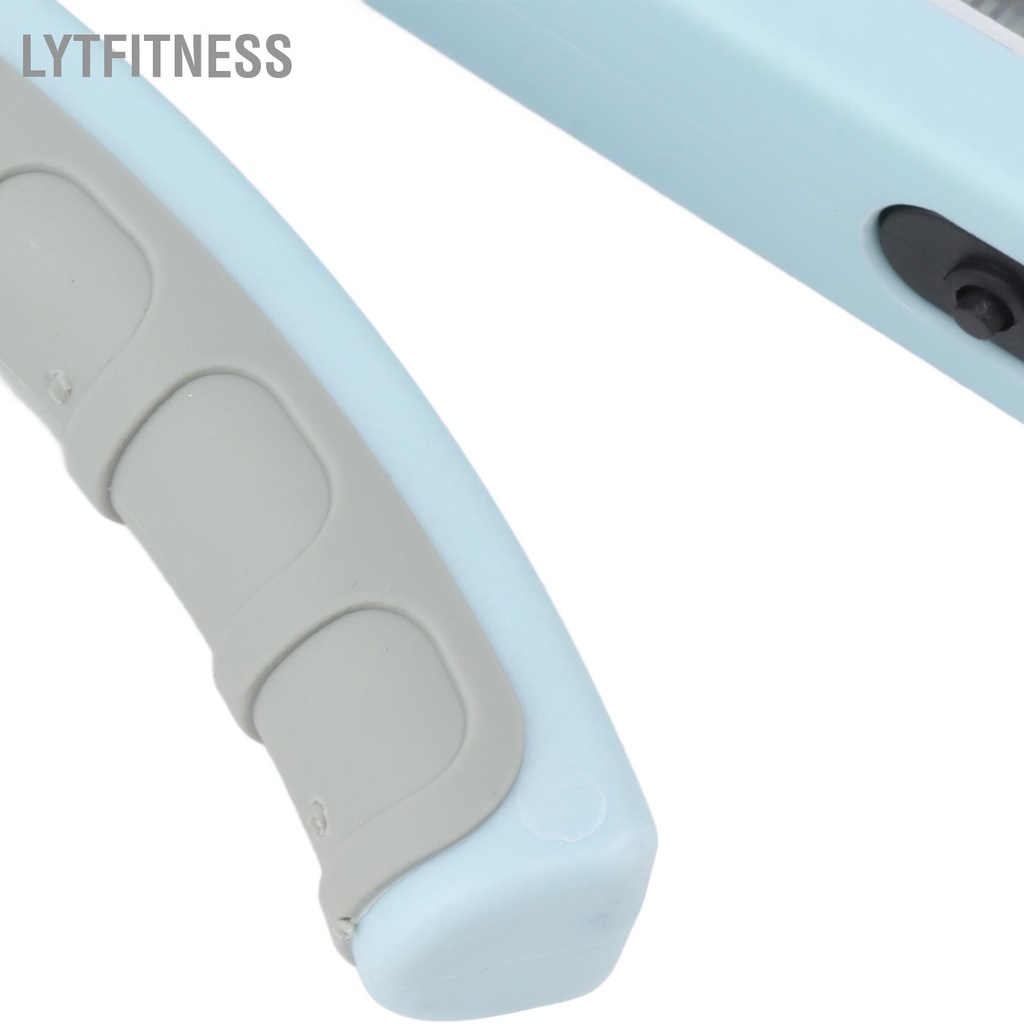 LYTFitness Dụng cụ tập luyện sức mạnh tay cầm có thể điều chỉnh Hình chữ R Đếm cho cẳng Thiết bị dục Đồ dùng nam nữ Màu xanh nhạt 11‑132 3lb