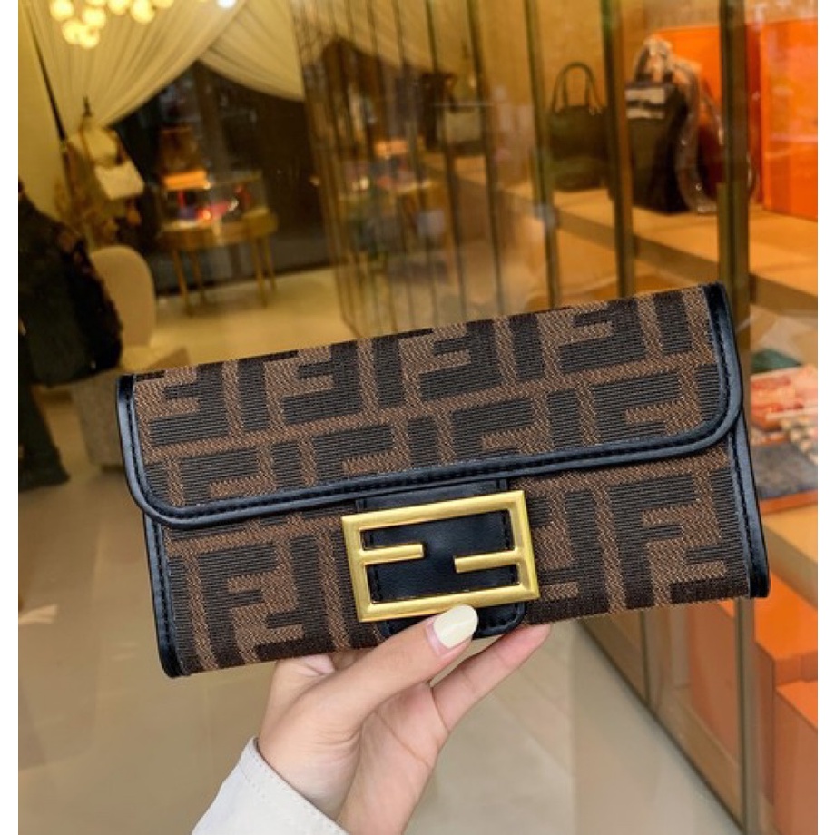 Ví Da Cầm Tay FENDI5336 Thời Trang Cho Nữ