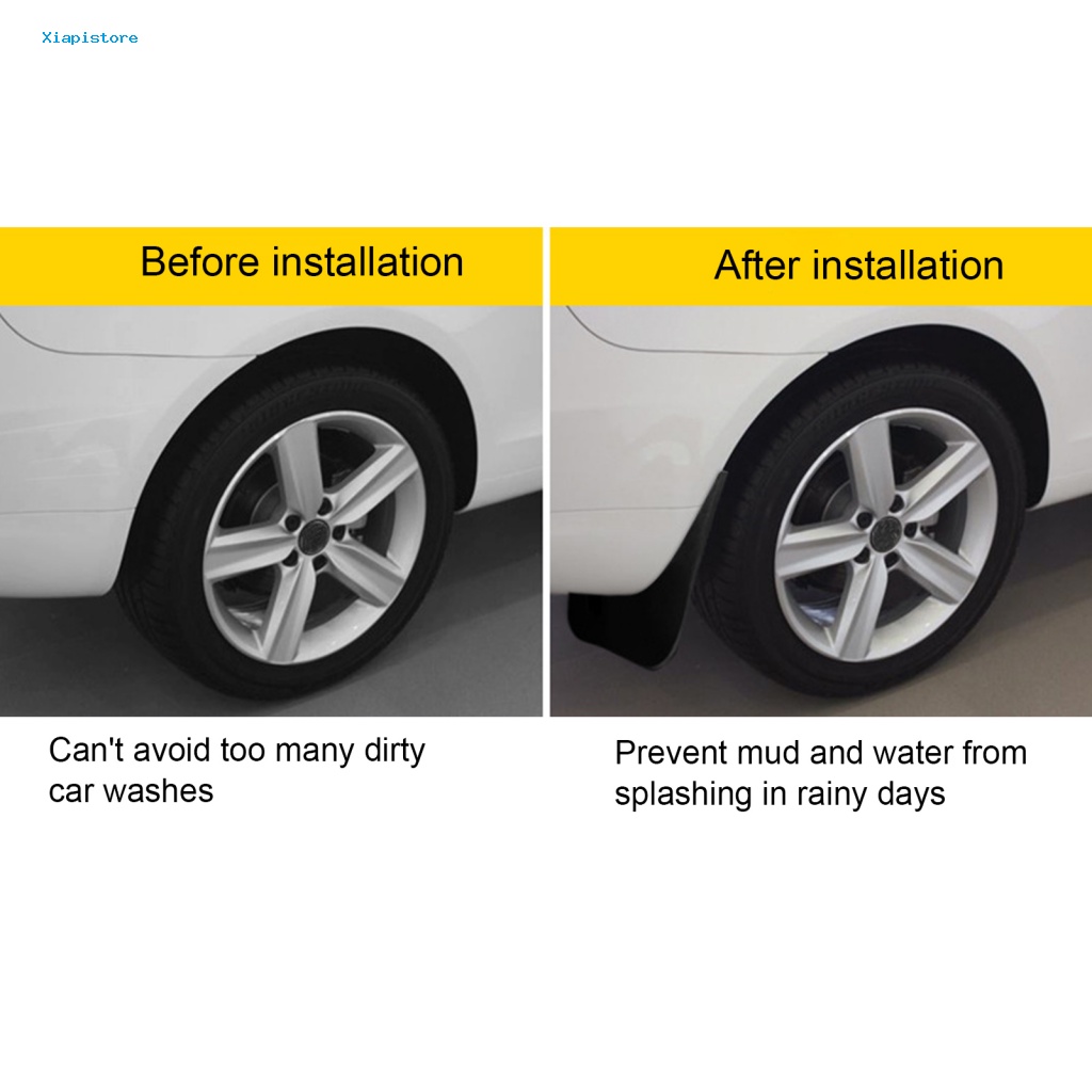 Set 4 Tấm Chắn Bùn Chuyên Dụng Cho Toyota Vios 2013-2016