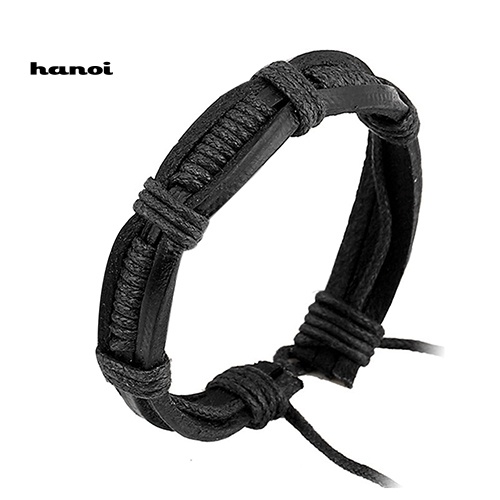 Vòng Đeo Tay Da Giả Thời Trang Cá Tính Cho Nam / Nữ