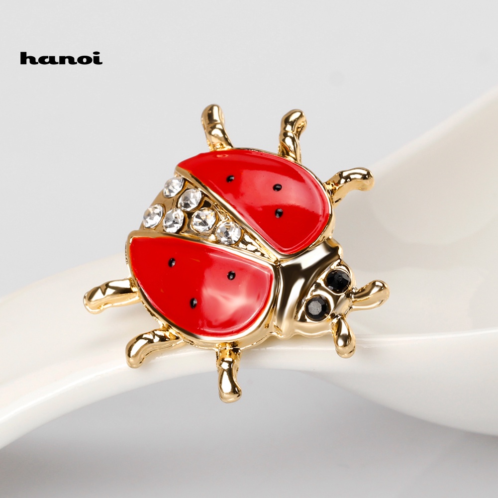 Trâm Cài Áo Hình Con Vật Đính Đá Nhân Tạo Thời Trang