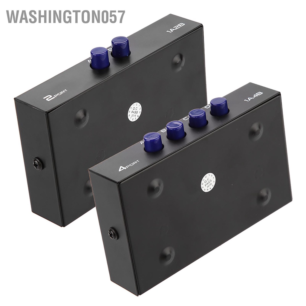 Washington057 Hộp chuyển đổi công tắc chia sẻ thủ 2/4 cổng USB 2.0 cho máy quét in PC