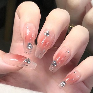 Miếng Dán Trang Trí Móng Tay 3D Màu Sắc Gradient Độc Đáo