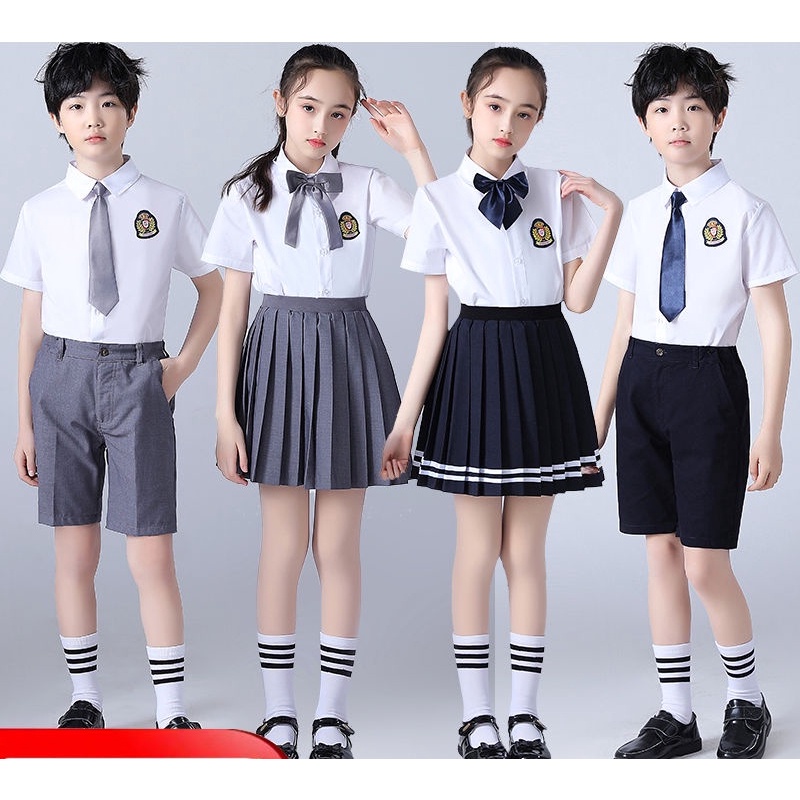 Bộ Đồng Phục Học Sinh Tiểu Học Xinh Xắn Dành Cho Bé