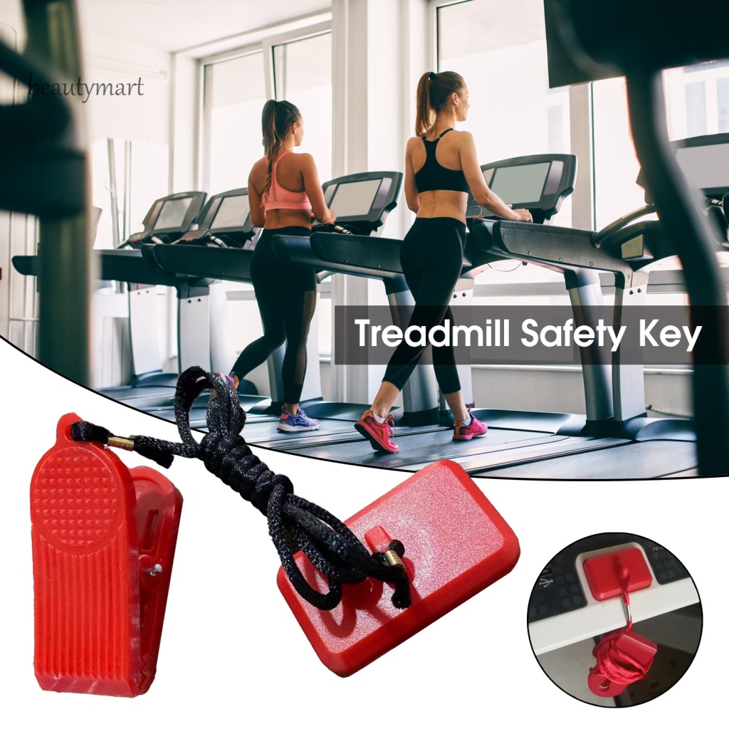 Khóa An Toàn Khẩn Cấp Hình Chữ Nhật beautymartm1 Treadmill Dùng Khi Chạy Bộ / Tập Thể Hình